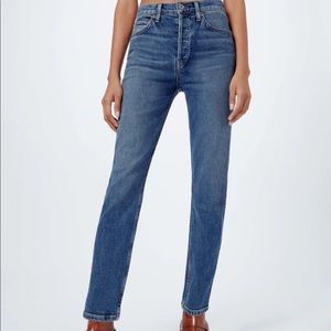 Re/Done High Rise Ankle Crop, Sz. 26